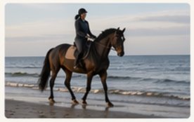 Pferd am Strand